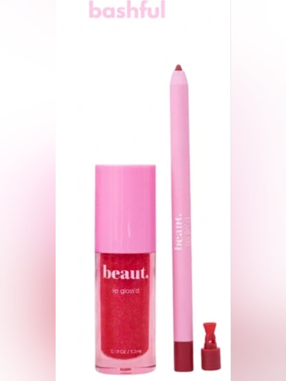 Bashful Lip Gloss & Liner Duo